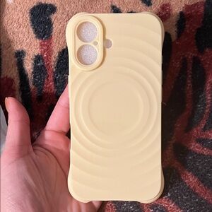 Yellow Silicone Phone Case